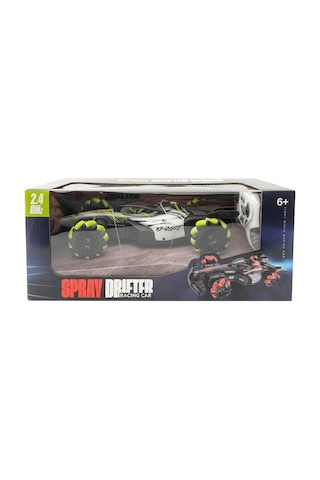 Uzaktan Kumandalı Spray Drift Yarış Arabası Şarjlı Ve Işıklı Sarı