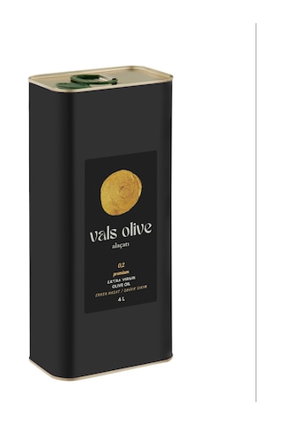 Vals Olive Premium Erken Hasat Soğuk Sıkım Naturel Zeytinyağı 4 L