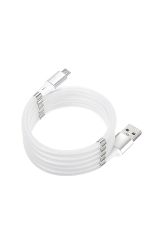 Singree Pratik Manyetik Şarj Kablosu - Mikro Usb, 1m, Hızlı Şarj Ve Veri Aktarımı