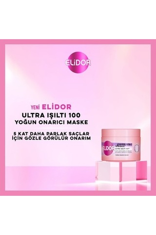 Ultra Işıltı Sağlayan Yoğun Onarıcı Saç Maskesi, 220ml