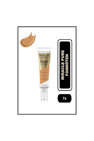 Miracle Pure Foundation Warm Golden No:76 0