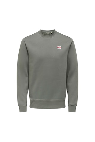 Only & Sons Dawson Erkek Yeşil Sweatshirt - 22033193 Yeşil