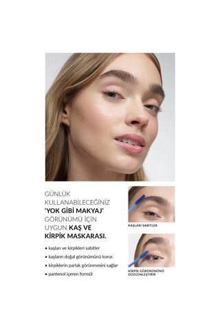 Avon Clear Mascara Kaş ve Kirpik Maskarası Şeffaf