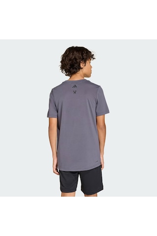 Adidas Minecraft Training Çocuk Tişört C-adıkd6874c40a00 Gri
