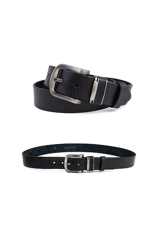 Özel Kutu Metal Köprü Hakiki Deri Erkek Kot-kumaş Pantolon Kemeri