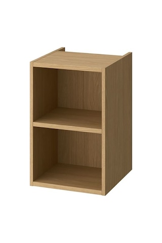 Ikea Hagaån Açık Banyo Alt Dolabı, Meşe Görünümlü, 40x48x63 Cm