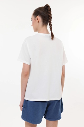 Lumberjack 6m Wb 11nera 6fx Kadın Beyaz T-shirt - 102721851