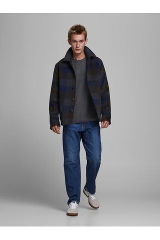 Jack & Jones Jack Jones Erkek Bisiklet Yaka Kazak 12179861