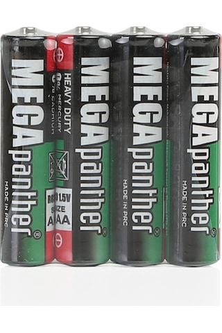 Mega Panther R03P AAA 4 Lü İnce Pil
