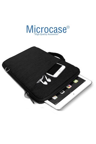 Microcase Xiaomi Redmi Pad 2 11 İnch Tablet Uyumlu Tablet Çanta+türkçe Bluetooth Klavye+mouse+tablet Standı-siyah Al8128 Omuz Çantası