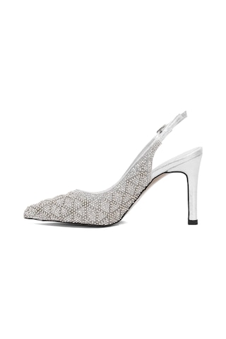 Beety 25by223.1001t Kadın Klasik Topuklu Ayakkabı Gümüş Gümüş