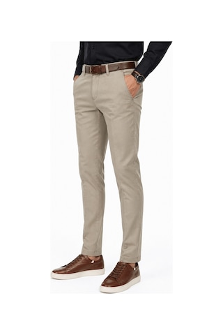 Amaro Erkek Kanvas Pantolon Regular Kalıp Yazlık Bgl-st05392 Taş