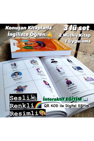 Jet İngilizce Eğitim Seti - Jet Kelimeler ve Uygulama 3 Lü Set