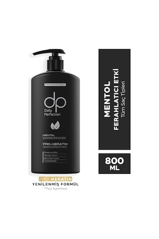 Dp Daily Perfection Mentol Tuzsuz Şampuan 800 Ml