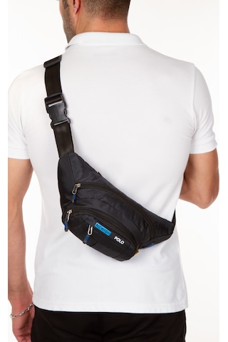 Newish Polo Su Geçirmez Kulaklık Çıkışlı Erkek Bel ve Omuz Çantası