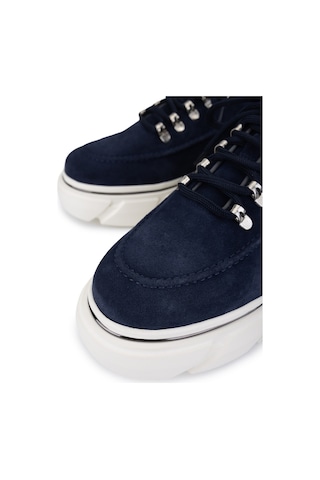 Tamer Tanca Erkek Lacivert Süet Sneakers & Spor Ayakkabı 381 23170 Erk Ayk Y26 Lacı Suet