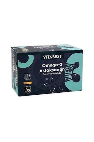 Omega 3 Astaksantin 50 Kapsül Omega 3 Astaksantin 50 Kapsül