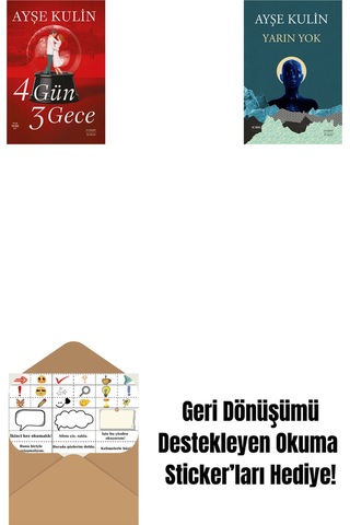 4 Gün 3 Gece + Yarın Yok + Okuma Sticker'ları
