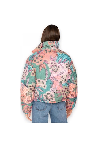 Billabong Ebjjk00140 Cozy Puffer Mont Pembe Kadın Mont Pembe