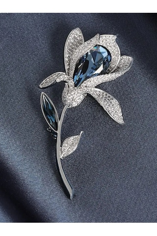 Beautiful Detail Orijinal Rozet: Gül Çiçeği 156661267 Gri