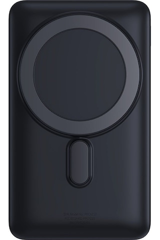 Baseus MgSafe Overseas 20W 10.000 mAh Stant Özellikli Kablosuz Şarjlı Powerbank Mavi