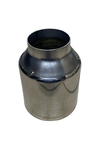 Krom Yuvarlak Model 120mm Tekli Egzoz Ucu