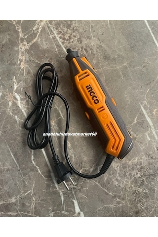 İngco 130w Mini Matkap Gravür Seti Kalıpçı Taşlama Ahşap Taş Cam İşleme Seti 109pc