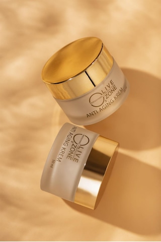 Olive Ozon Ozonlu Ve Hyaluronik Asitli  Cilt Bakım Kremi 50 Ml