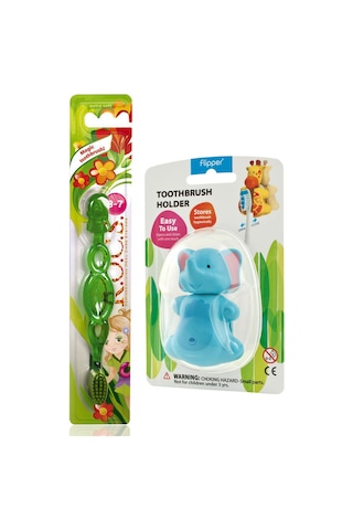 Rocs Kids 3-7 Yaş Diş Fırçası Ve Flipper Hijyenik Saklama Kabı Rocs Kids 3-7 Yaş Diş Fırçası Ve Flipper Hijyenik Saklama Kabı