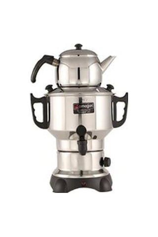 Armağan 3.5 L Elektrikli Semaver Gümüş - Çelik Kapaklı