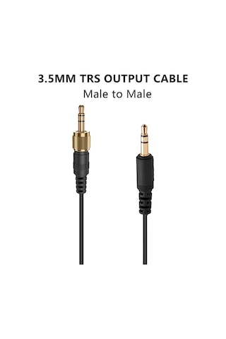 Comica Cvm-dl-cpx 3.5mm Trs-trs Ses Çıkış Kablosu