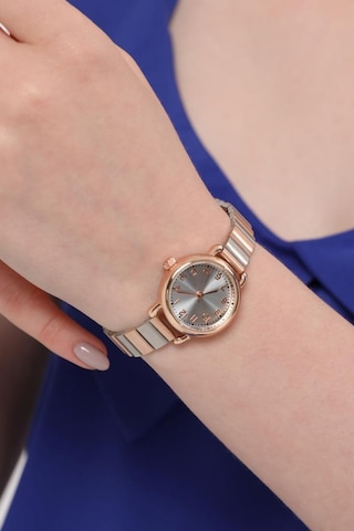 Demeter Gümüş Kadran Rose-gümüş Kordon Kadın Kol Saati Rose Gold