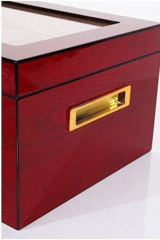 Parmida Humidor / Puro Saklama Kutusu Kırmızı 0143
