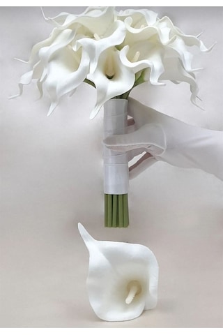 Gelin Buketi 30 Adet Islak Gala Gelin Çiçeği Damat Yaka Çiçegi