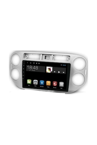Volkswagen Tiguan 2006-2016 Gri 6gb Ram 64gb Hafıza 8 Çekirdek Carplay Kamera Android Multimedya 9"