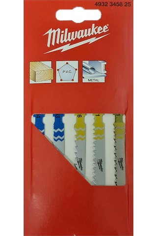 Milwaukee T-Shank Dekupaj Bıçağı Karışık Set 5'li - T4932345825
