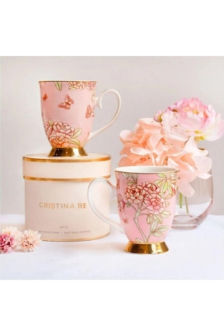 Cristina Re Mug Enchanted Butterfly Çok Renkli