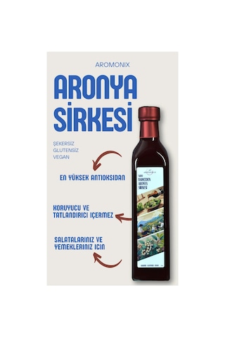Aromonix Aronya Sirkesi 500 Ml