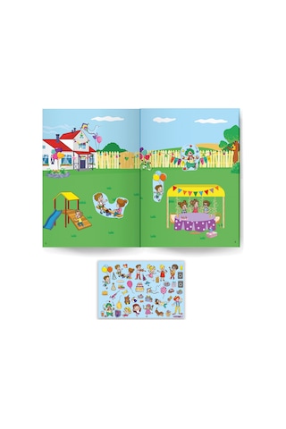 500+ Sticker Kitabım Eğlence Zamanı