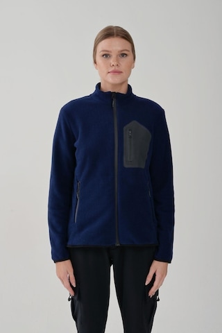 Exuma Kadın Tam Fermuarlı Polar 2322003 - Lacivert