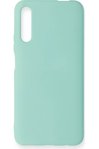 Cosmotex Newface Huawei P Smart Pro / Y9s Kılıf Nano İçi Kadife Silikon - Turkuaz