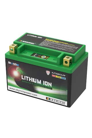 Hjtx20ch-fp Skyrich Lityum Motosiklet Aküsü 12.8v 6ah 390cca 150 87 105