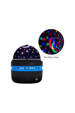 Conventions1 Led Yıldızlı Gökyüzü Gece Işıkları Usb Dönen