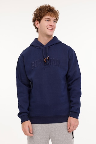 Lumberjack Ml Volcano 17dnm2002 4pr Erkek Sweatshirt Kapşonlu Lacivert