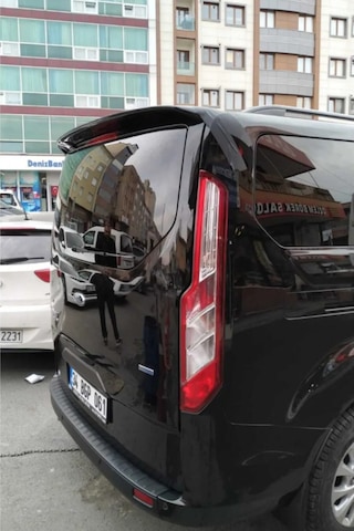 Ford Transit Custom Ps Style Abs Plastik Parlak Siyah Spoiler Tek