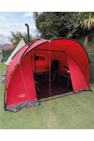 Campout Famıly Maxı Çadır Kırmızı