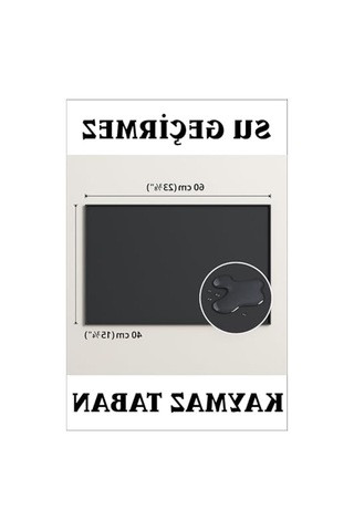 Büyük Boy Silikon Mama Matı, Su Geçirmez Ve Kaymaz 0