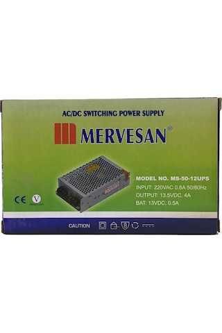 Mervesan Ms-50-12Ups 13V 0.5A Adaptör