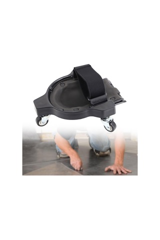 Homyl Koruma Pedi Bahçe Tekerleği Diz Çökme İnşaat Döşeme Siyah