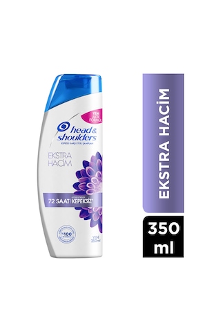 Head & Shoulders 1-1 Extra Hacim 72 Saat Kepeksiz Şampuan 350 ML